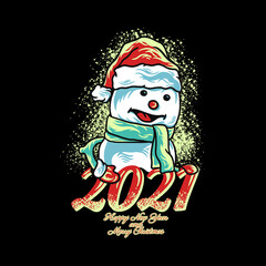 snowman illustration