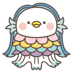 アマビエ　イラスト