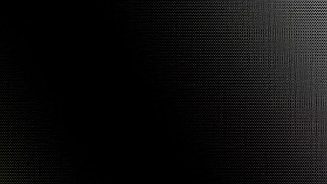 Halftone Pattern Bars of Light Dithered Moving Across Frame