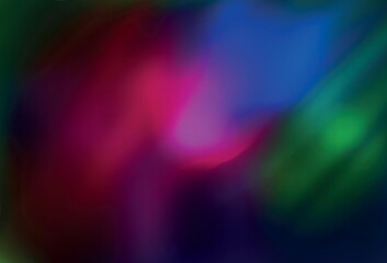 Dark Multicolor vector colorful blur background.