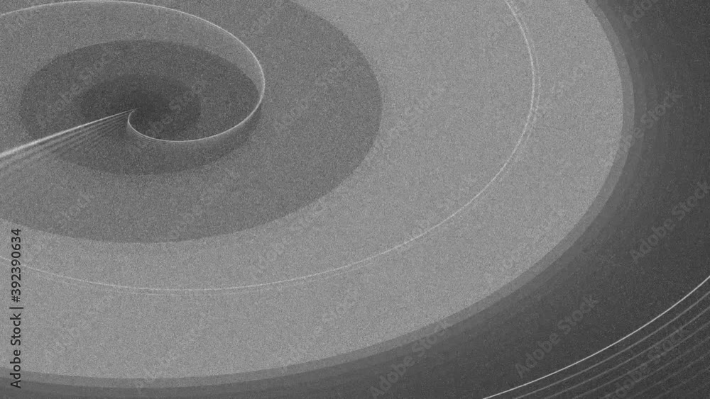 Poster spiral pattern abstract reveal in noise field of subatomic particle collision