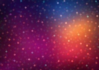 Sparkles texture on red purple blue background. Bokeh holidays decorative abstract graphic.