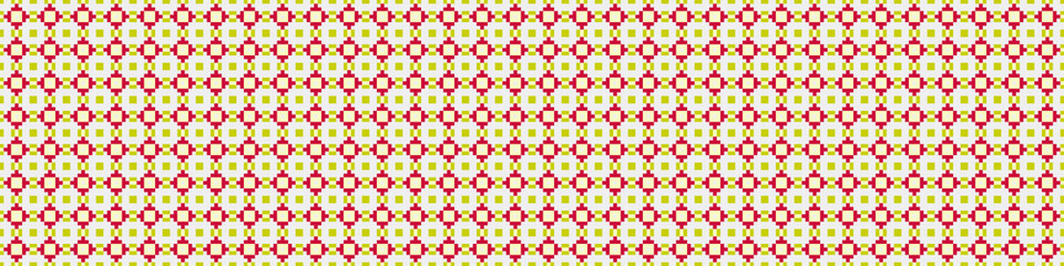 Abstract Cross Pattern Dots Logo generative computational art illustration