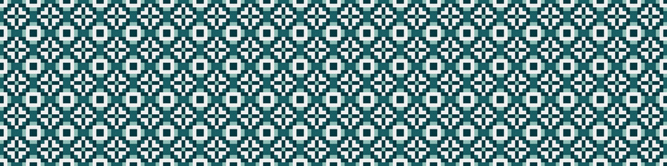 Abstract Cross Pattern Dots Logo generative computational art illustration