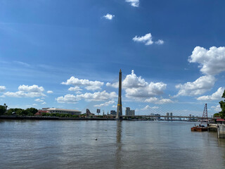 Fototapeta na wymiar Bangkok river views