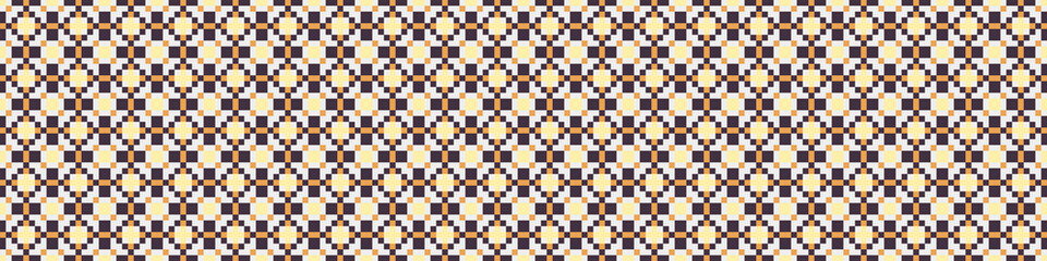 Abstract Cross Pattern Dots Logo generative computational art illustration