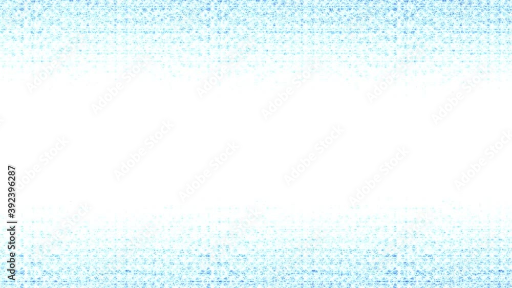 Aufkleber Stream of Blue Data Bits Streaming Across Frame