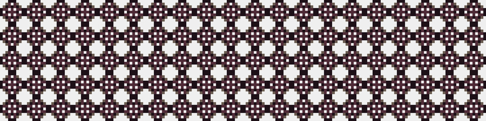 Abstract Cross Pattern Dots Logo generative computational art illustration