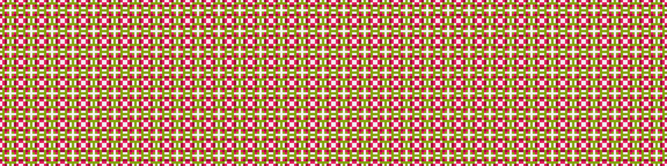 Fototapeta premium Abstract Cross Pattern Dots Logo generative computational art illustration