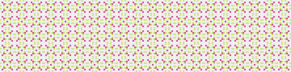 Fototapeta premium Abstract Cross Pattern Dots Logo generative computational art illustration