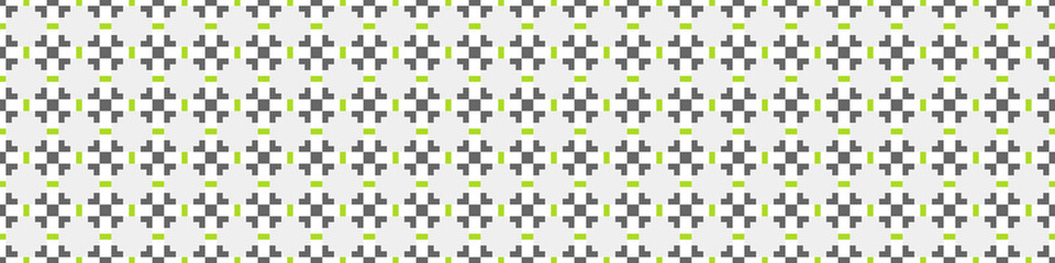 Abstract Cross Pattern Dots Logo generative computational art illustration