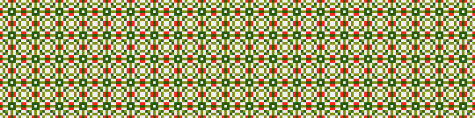 Fototapeta premium Abstract Cross Pattern Dots Logo generative computational art illustration