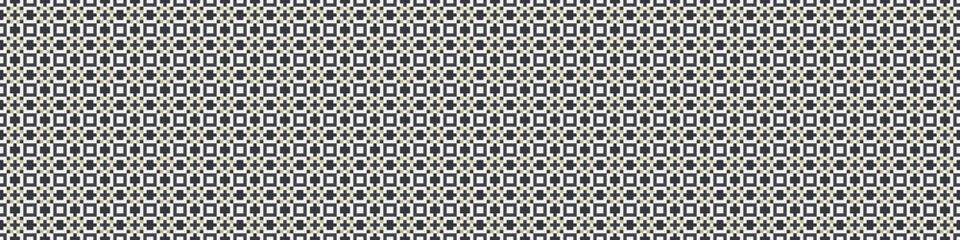 Abstract Cross Pattern Dots Logo generative computational art illustration