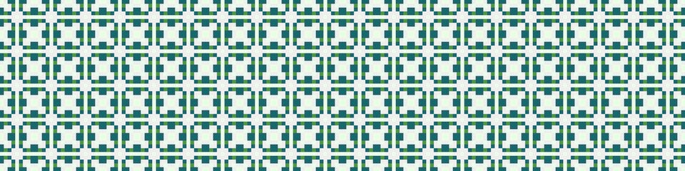 Fototapeta premium Abstract Cross Pattern Dots Logo generative computational art illustration