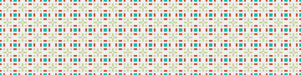 Abstract Cross Pattern Dots Logo generative computational art illustration