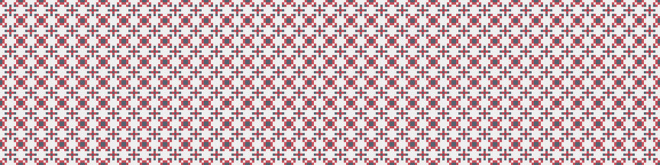 Abstract Cross Pattern Dots Logo generative computational art illustration