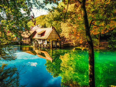 Blautopf bei Blaubeuren