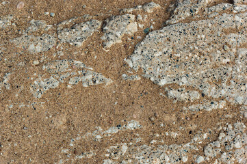 Cracked Concrete Texture Cobblestone Closeup