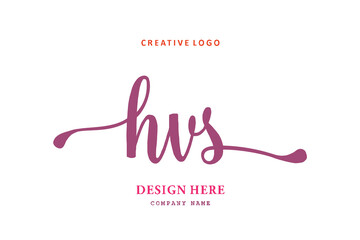 HVS lettering logo is simple, easy to understand and authoritative