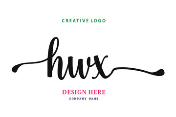 HWX lettering logo is simple, easy to understand and authoritative