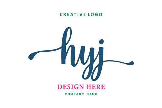 HYJ lettering logo is simple, easy to understand and authoritative