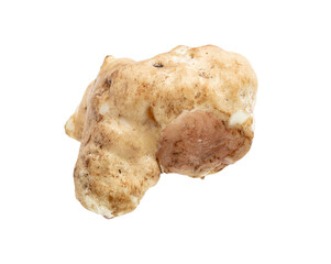 Ginger root isolated on a white