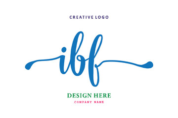 IBF lettering logo is simple, easy to understand and authoritative