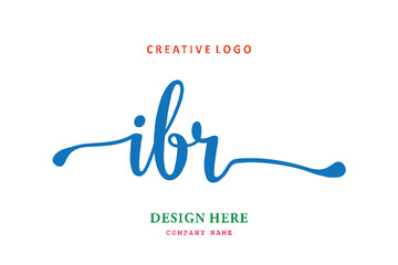 IBR lettering logo is simple, easy to understand and authoritative
