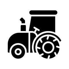 Tractor icon, Thanksgiving related vector