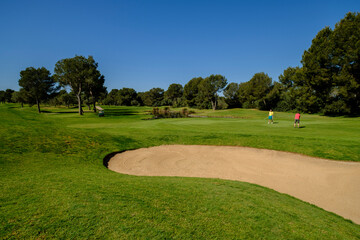 Golf Son Antem, (Marriot), Municipality of Llucmajor, Mallorca, balearic islands, spain, europe