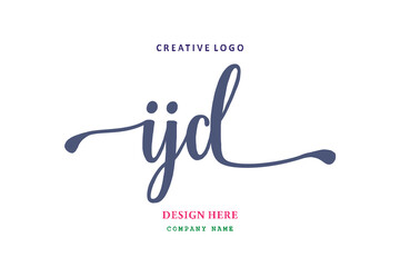 IJD lettering logo is simple, easy to understand and authoritative