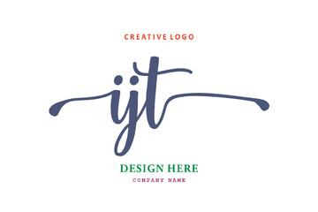 IJT lettering logo is simple, easy to understand and authoritative