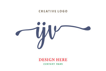 IJV lettering logo is simple, easy to understand and authoritative