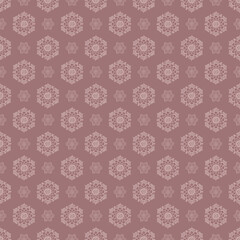 Seamless pattern with lace