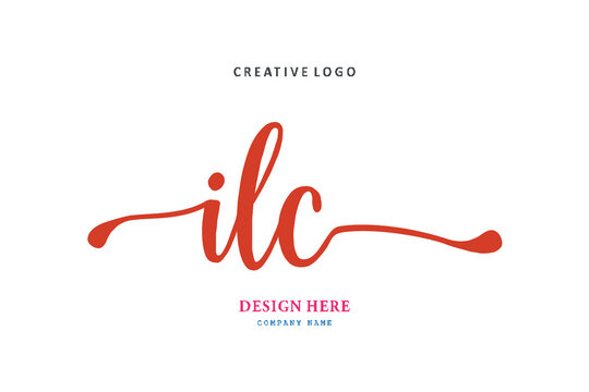 ILC lettering logo is simple, easy to understand and authoritative