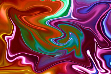 Fluid Art colorful background. Beautiful Natural Luxury.