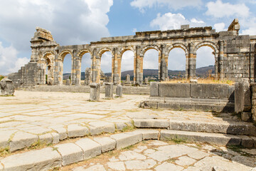 Obraz premium Vobalis, old Roman city in Morocco