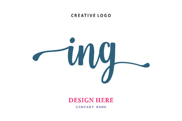 ING lettering logo is simple, easy to understand and authoritative