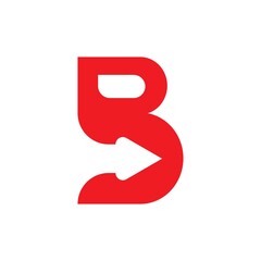 Letter B logo design