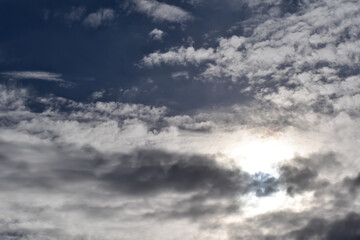 clouds in the sky