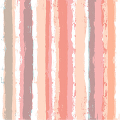 Pink striped pattern, watercolor girly stripe seamless background, pastel color brush strokes. vector grunge stripes, spring abstract paintbrush line backdrop