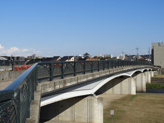 Fototapeta premium 犀川 橋