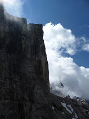Bocchette mountain tour, Brenta, Dolomites, Italy