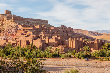 Ait Benhaddou, Dades kloof, Gorges du Dades, Hoge Atlas 