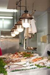 fish photography of a fishmonger