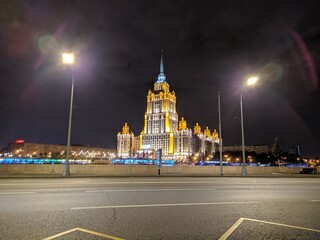 Obraz premium city at night