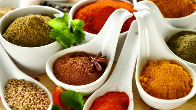 assorted of spices