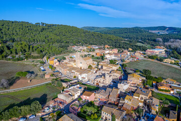 Parish church of San Gines de Torroella de Montgri, Girona Spain