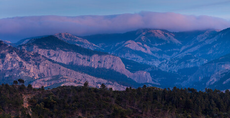 En Benet Rocks, The Ports, Terres de l'Ebre, Tarragona, Catalunya, Spain