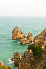 Rock formations at Ponta da Piedade, Lagos, Algarve, Portugal